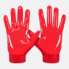 Load image into Gallery viewer, Red Sticky Football Gloves
