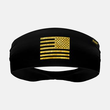 Gold Flag Headband