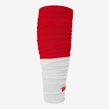 Load image into Gallery viewer, Two-Tone Leg Sleeves (Red/White)