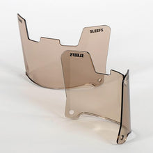 Load image into Gallery viewer, Amber Shield Clear Helmet Eye-Shield Visor