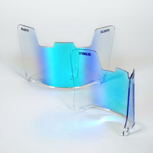 Load image into Gallery viewer, Clear Blue Silver Helmet Eye-Shield Visor