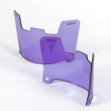 Load image into Gallery viewer, Clear Purple Helmet Eye-Shield Color Visor
