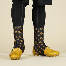 Load image into Gallery viewer, Designer Black Spats / Cleat Cover