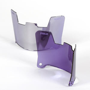 Purple Silver Helmet Eye-Shield Visor
