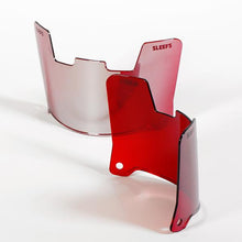 Load image into Gallery viewer, Red Silver Helmet Eye-Shield Visor