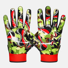 Load image into Gallery viewer, War Jungle Sticky Football Gloves
