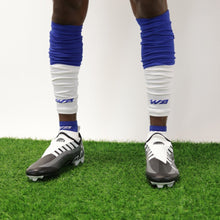 Load image into Gallery viewer, Two-Tone Leg Sleeves (Blue/White)