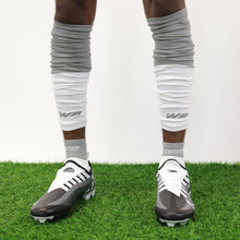 Load image into Gallery viewer, Two-Tone Leg Sleeves (Grey/White)
