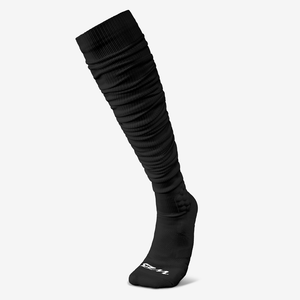 Black Extra Long Padded Socks