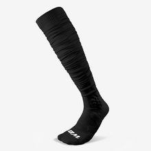 Load image into Gallery viewer, Black Extra Long Padded Socks
