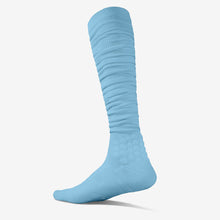 Load image into Gallery viewer, Carolina Blue Extra Long Padded Socks