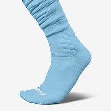 Load image into Gallery viewer, Carolina Blue Extra Long Padded Socks