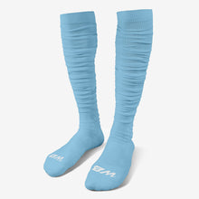Load image into Gallery viewer, Carolina Blue Extra Long Padded Socks