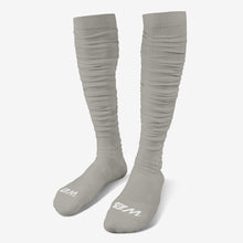 Load image into Gallery viewer, Grey Extra Long Padded Socks