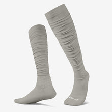 Load image into Gallery viewer, Grey Extra Long Padded Socks