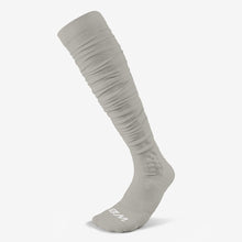 Load image into Gallery viewer, Grey Extra Long Padded Socks