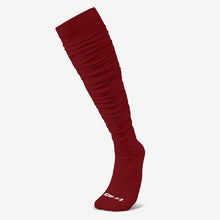 Load image into Gallery viewer, Maroon Extra Long Padded Socks