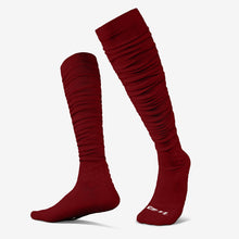 Load image into Gallery viewer, Maroon Extra Long Padded Socks