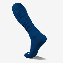 Load image into Gallery viewer, Navy Extra Long Padded Socks
