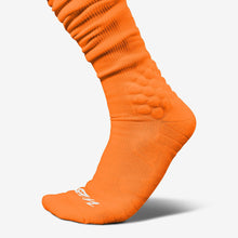 Load image into Gallery viewer, Orange Extra Long Padded Socks