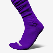 Load image into Gallery viewer, Purple Extra Long Padded Socks