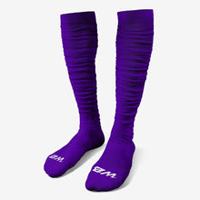 Load image into Gallery viewer, Purple Extra Long Padded Socks