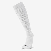 Load image into Gallery viewer, White Extra Long Padded Socks