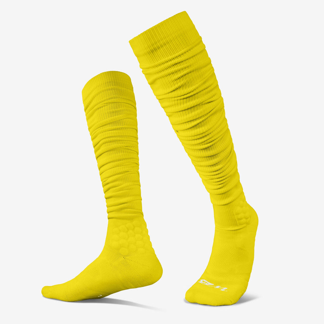 Yellow Extra Long Padded Socks