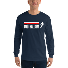 Load image into Gallery viewer, Men’s Double Stripe Long Sleeve Shirt