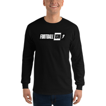 Load image into Gallery viewer, Men’s Slanted Logo Long Sleeve Shirt