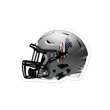 Load image into Gallery viewer, Gray America Helmet Sticker