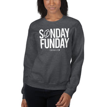 Load image into Gallery viewer, Women's Sunday Funday Crew-Neck Sweatshirt