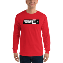 Load image into Gallery viewer, Men’s Slanted Logo Long Sleeve Shirt