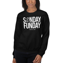Load image into Gallery viewer, Women's Sunday Funday Crew-Neck Sweatshirt