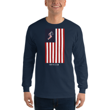 Load image into Gallery viewer, Men’s Flag Logo Long Sleeve Shirt
