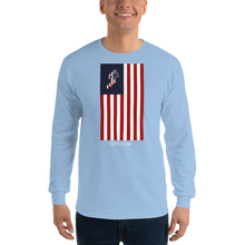 Load image into Gallery viewer, Men’s Flag Logo Long Sleeve Shirt
