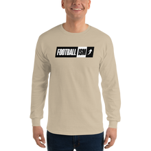 Load image into Gallery viewer, Men’s Slanted Logo Long Sleeve Shirt