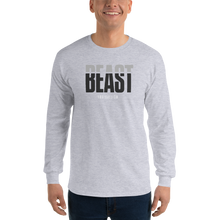 Load image into Gallery viewer, Men’s Double Color Beast Long Sleeve Shirt