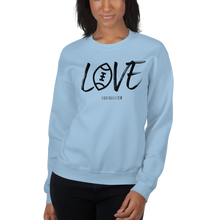Load image into Gallery viewer, Women's Love Crew-Neck Sweatshirt