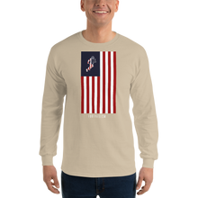Load image into Gallery viewer, Men’s Flag Logo Long Sleeve Shirt