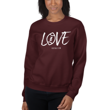 Load image into Gallery viewer, Women's Love Crew-Neck Sweatshirt