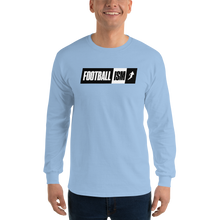 Load image into Gallery viewer, Men’s Slanted Logo Long Sleeve Shirt