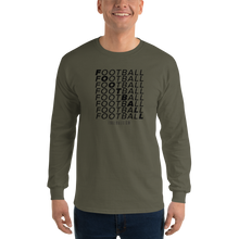 Load image into Gallery viewer, Men’s Football Pattern Long Sleeve Shirt