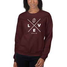 Load image into Gallery viewer, Women's Love Diamond Crew-Neck Sweatshirt