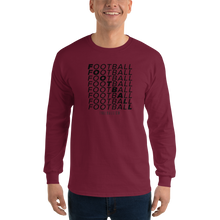Load image into Gallery viewer, Men’s Football Pattern Long Sleeve Shirt