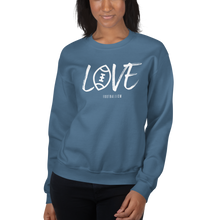 Load image into Gallery viewer, Women's Love Crew-Neck Sweatshirt