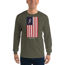 Load image into Gallery viewer, Men’s Flag Logo Long Sleeve Shirt