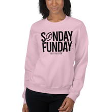 Load image into Gallery viewer, Women's Sunday Funday Crew-Neck Sweatshirt