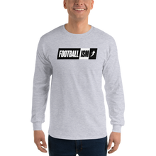 Load image into Gallery viewer, Men’s Slanted Logo Long Sleeve Shirt