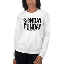 Load image into Gallery viewer, Women's Sunday Funday Crew-Neck Sweatshirt